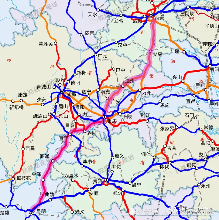 西渝高铁最新规划路线重塑区域交通格局枢纽力量