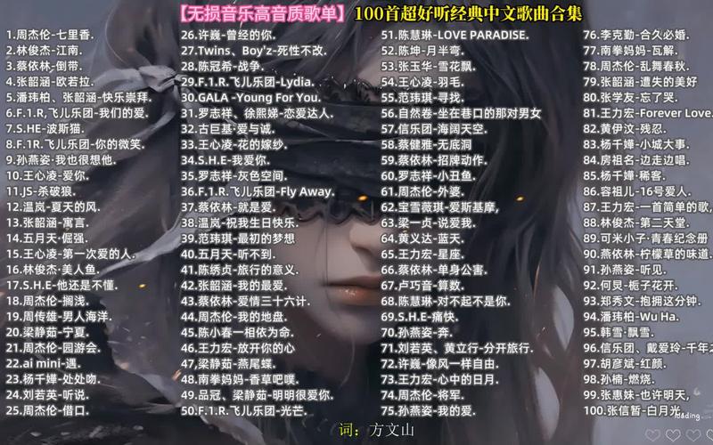 精选50首最新热门歌曲，音乐盛宴不容错过的佳作