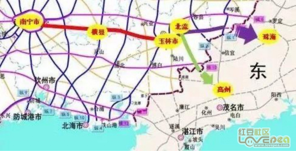 南珠高速公路最新走向解析