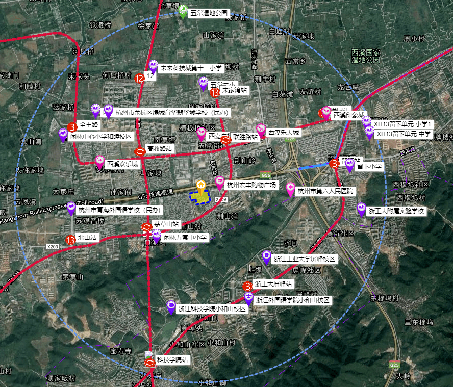 杭州市闲林地区未来规划展望