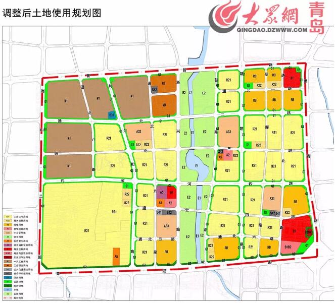 即墨市最新区城规划概览