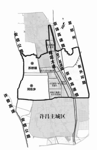 许昌城建最新规划图揭晓，未来城市的繁荣与发展蓝图