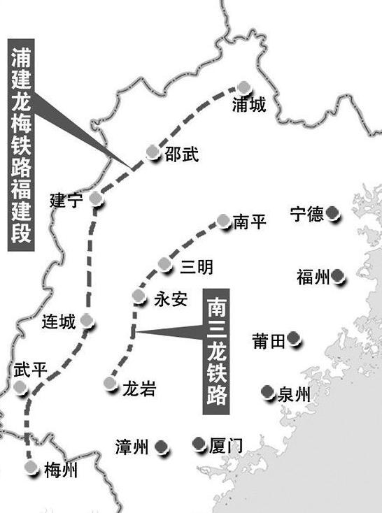 福建省现代化交通网络构建关键一环，最新铁路规划出炉