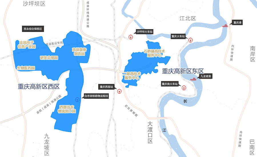 重庆高新区未来科技之城规划揭秘