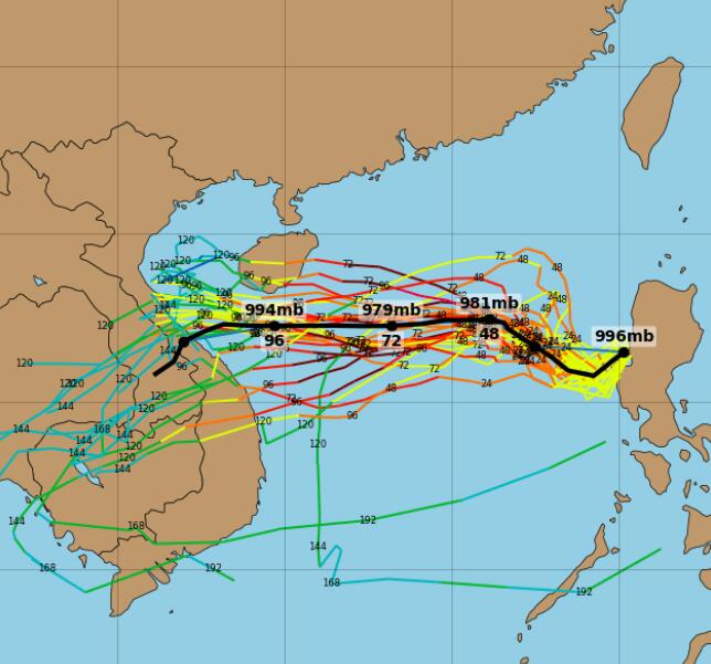 最新台风路径图发布，实时掌握动态，有效应对挑战