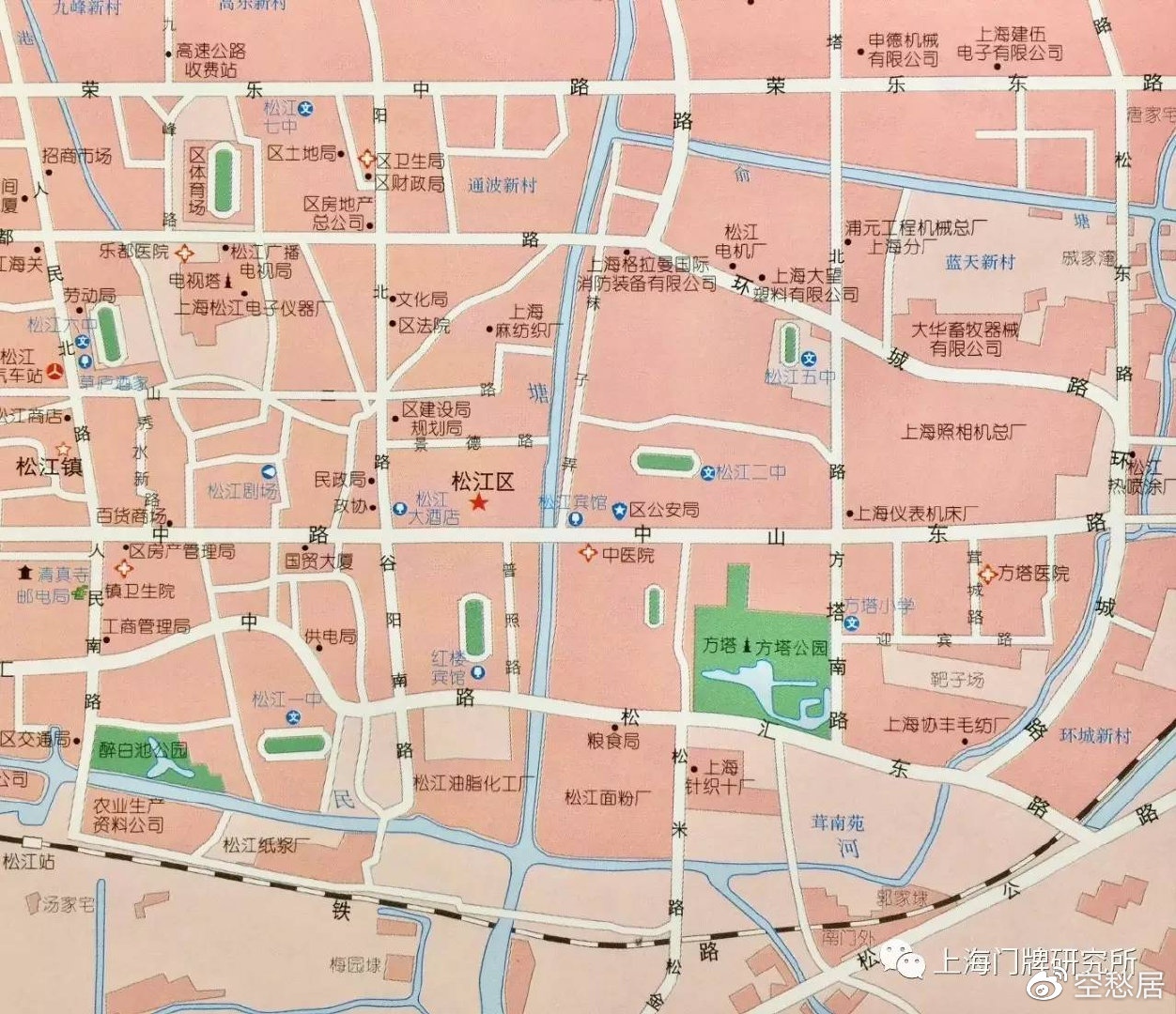 松江区最新版地图，揭示城市发展的脉络