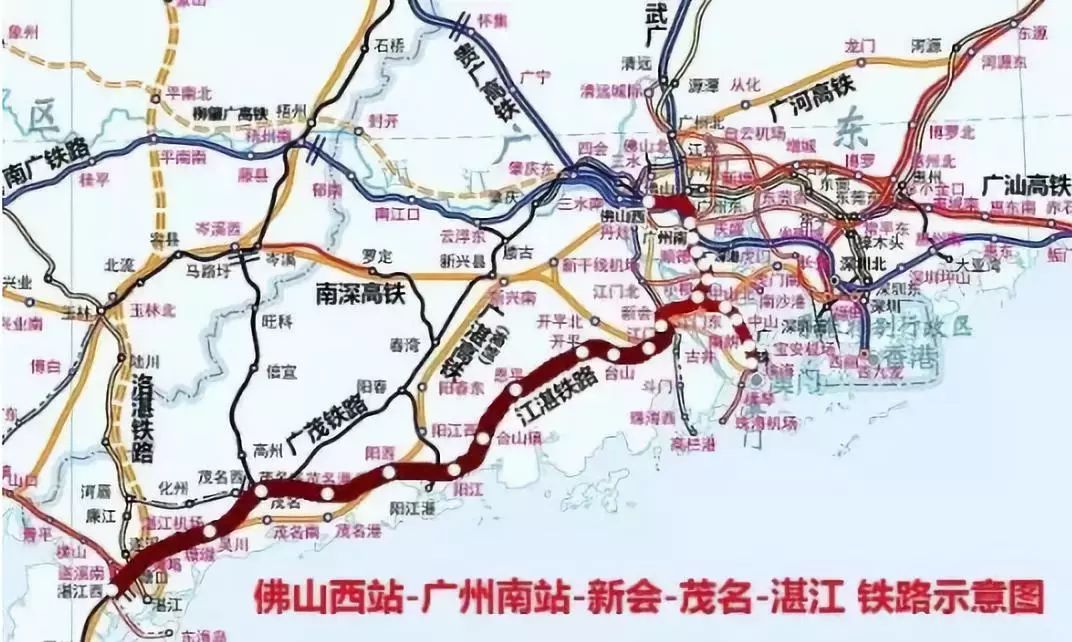 广东高铁线路图最新概览，连接繁荣与未来的交通纽带